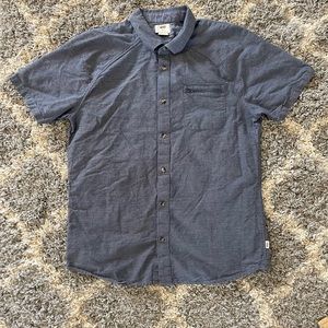 Vans Men’s Button up Short Sleeve Shirt Size Large